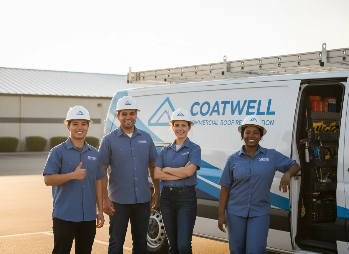 Commercial roof coating company in Dalzell, IL